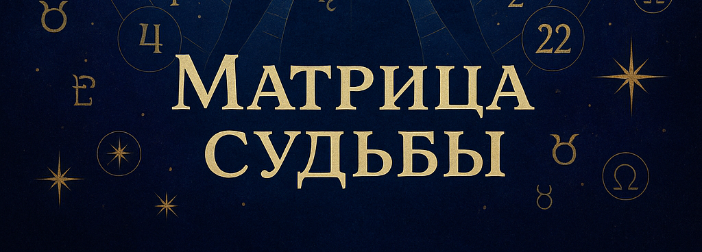 Основы матрицы судьбы