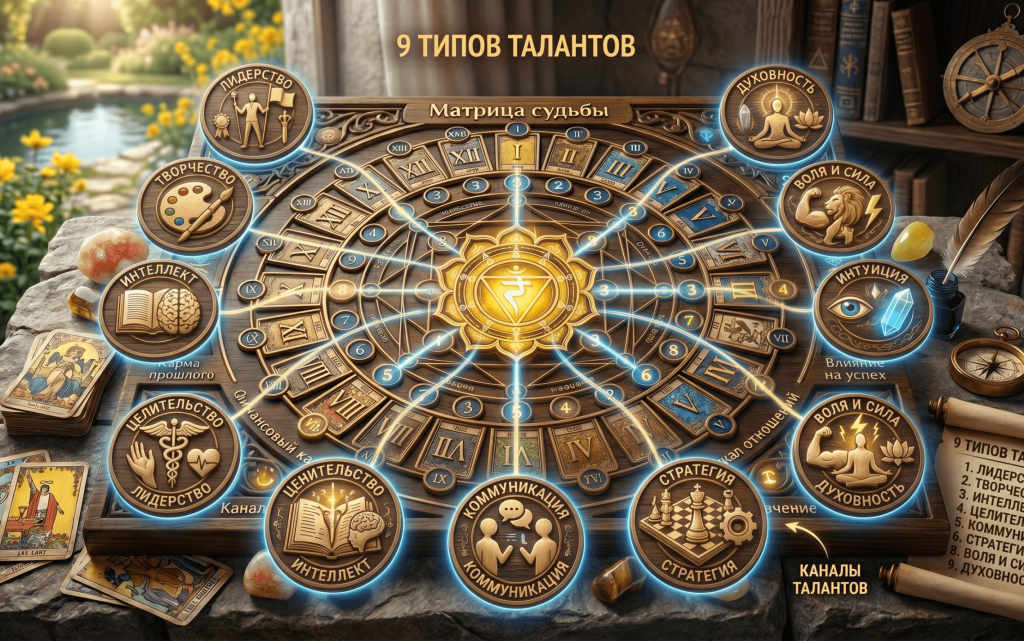 9 талантов