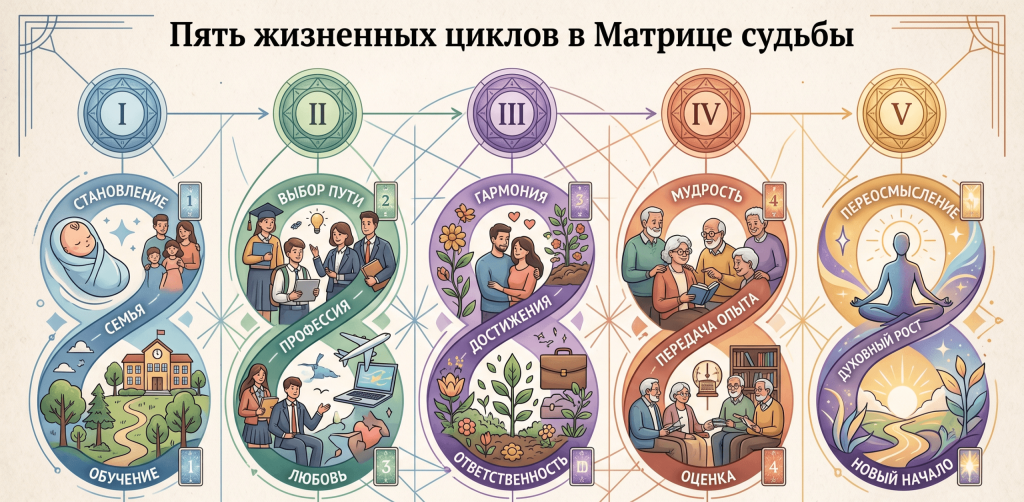 Пять жизненных циклов