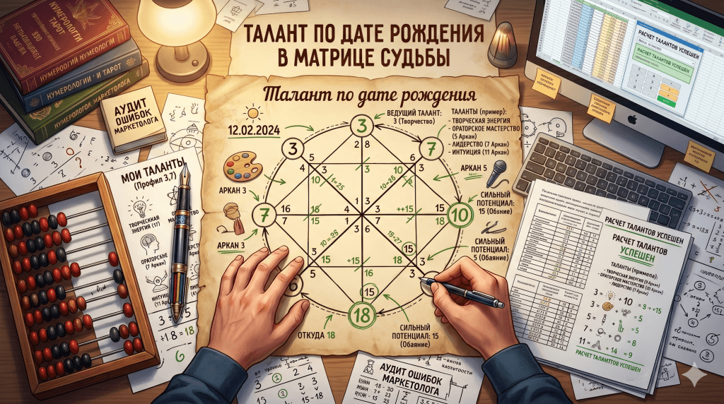 Талант по дате рождения