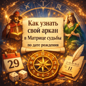 Как узнать аркан Матрицы судьбы