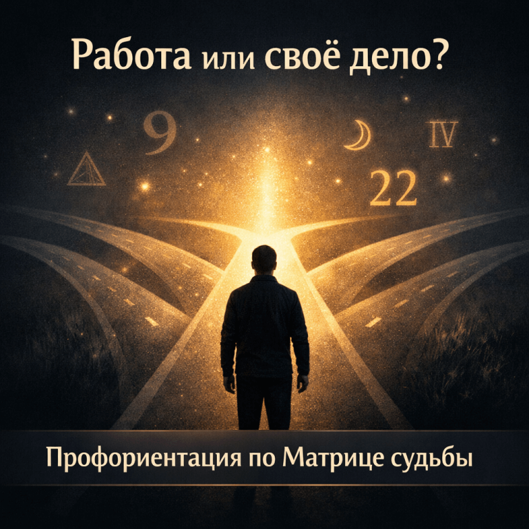 Профориентация по Матрице судьбы и карьера