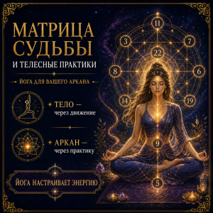 Матрица судьбы и телесные практики: йога для вашего аркана