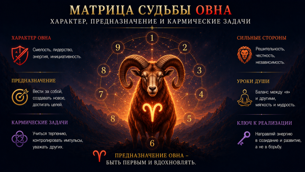 Матрица судьбы Овна