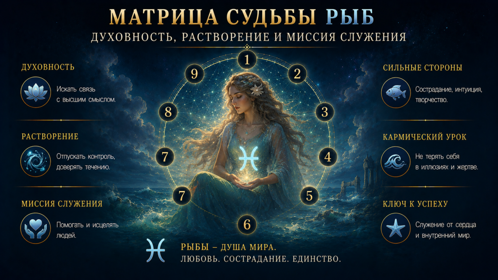 Матрица судьбы Рыб
