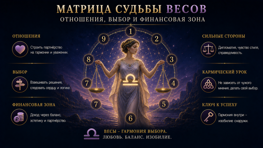 Матрица судьбы Весов