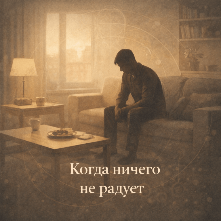 Почему ничего не радует, даже когда внешне всё нормально
