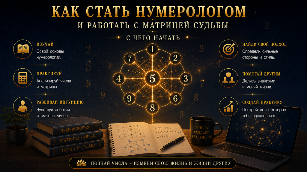 Как стать нумерологом