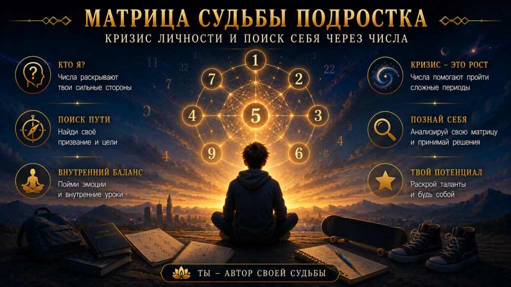 Матрица судьбы подростка