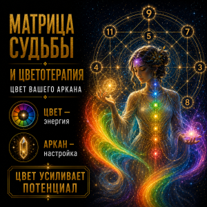 Матрица судьбы и цветотерапия: цвет вашего аркана