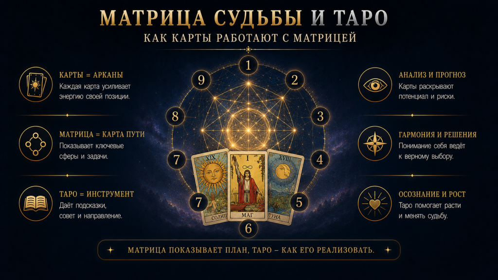 Матрица судьбы и Таро