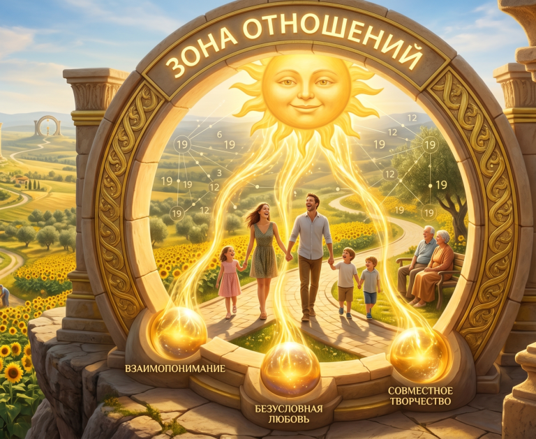 19 аркан в зоне отношений: энергия Солнца в матрице судьбы