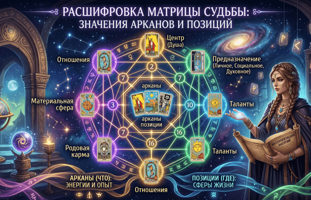 расшифровка матрицы судьбы