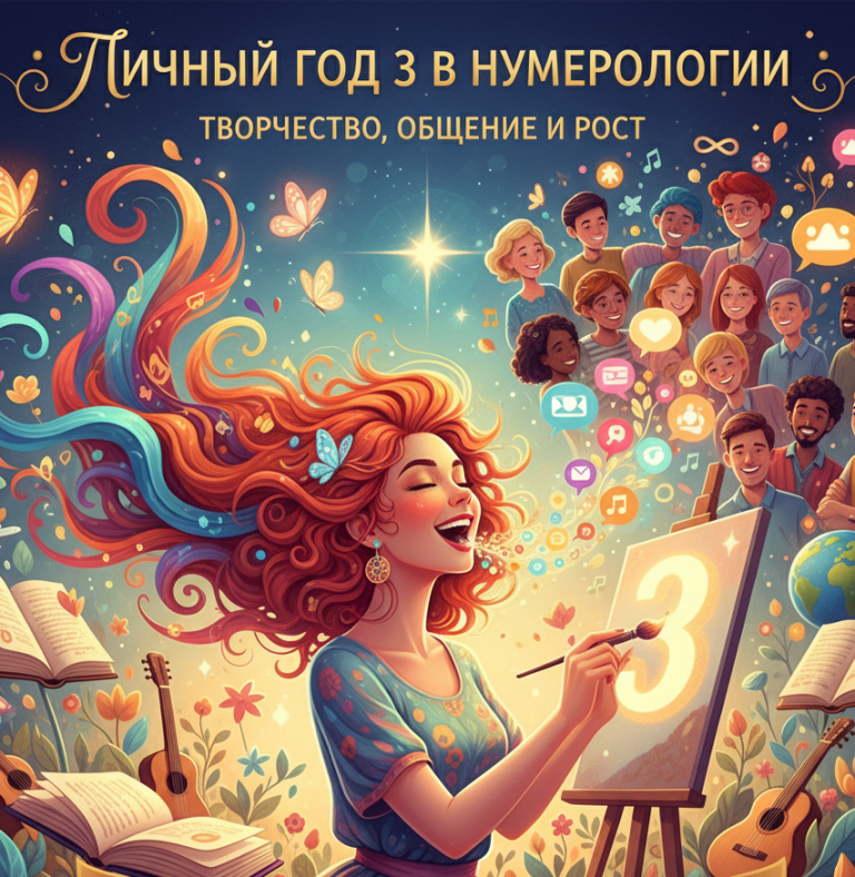 Личный год 3: творчество, общение и рост — как прожить период по максимуму