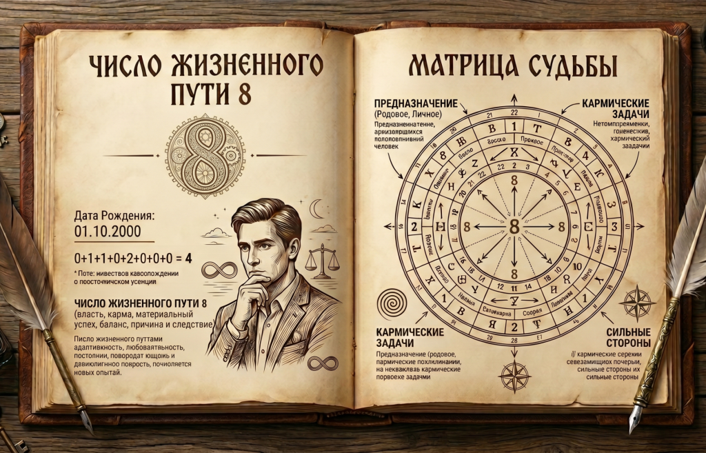 Число жизненного пути 8
