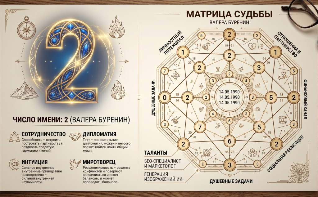 Число имени 2