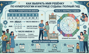 Как выбрать имя ребёнку по нумерологии и матрице судьбы: полный гид