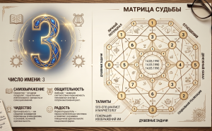 Число имени 3