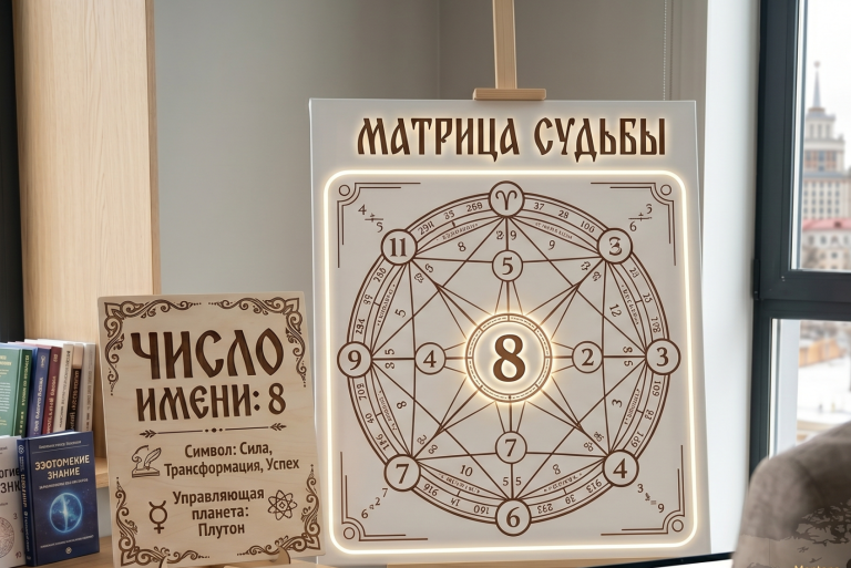 Число имени 8 и матрица судьбы: имя как ключ к финансовой зоне