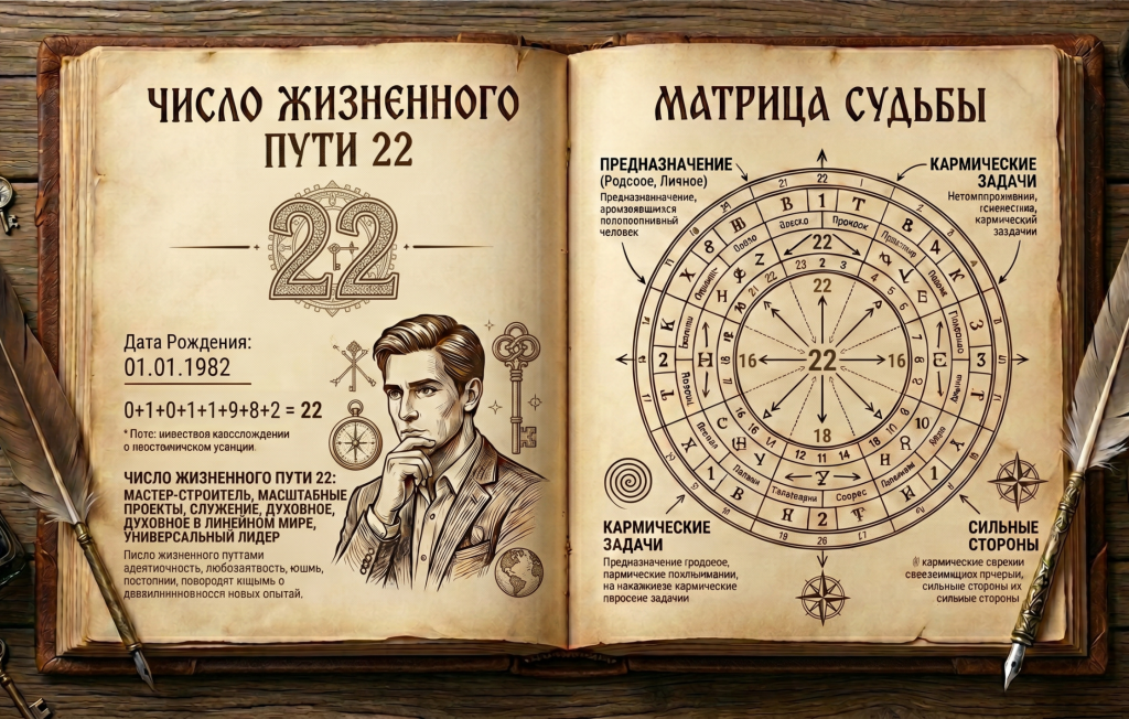 Число жизненного пути 22