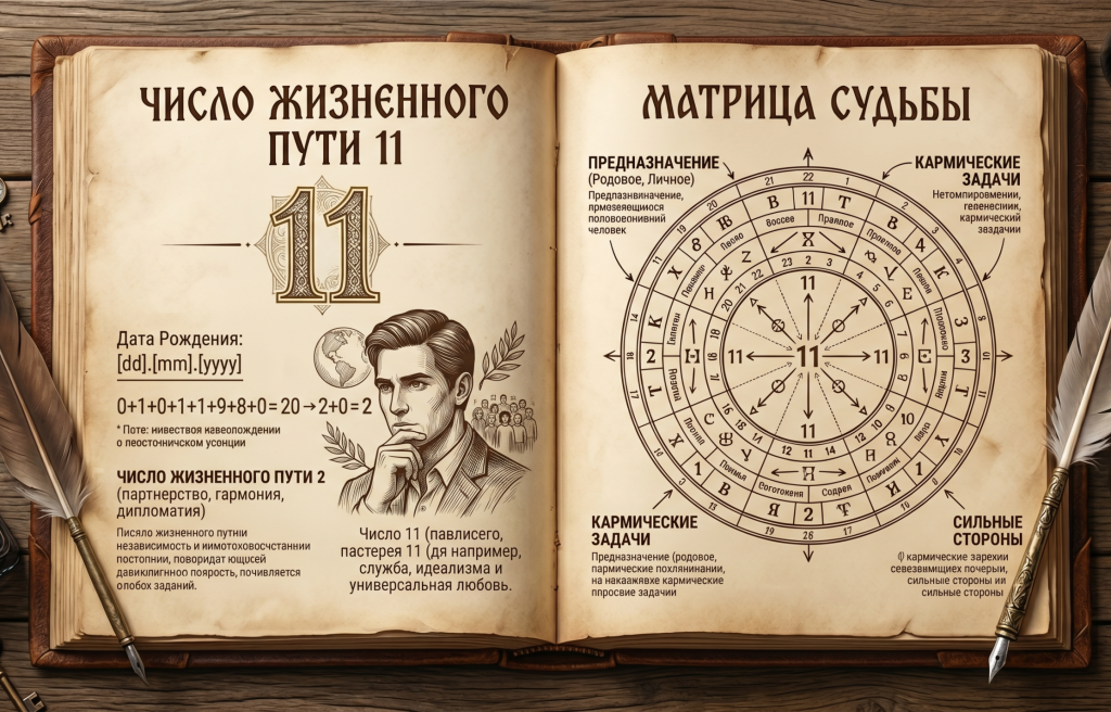 Число жизненного пути 11