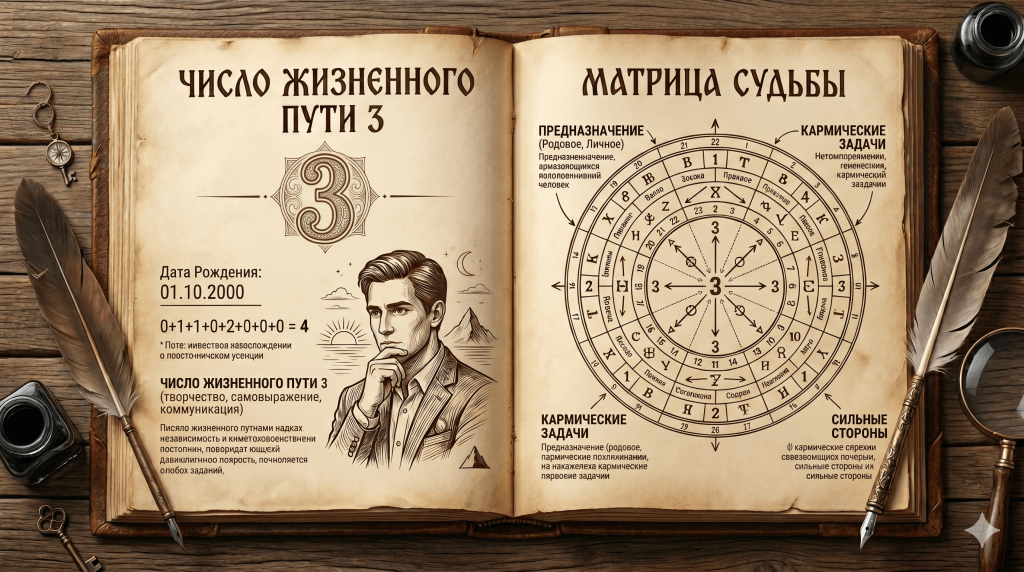 Число жизненного пути 3