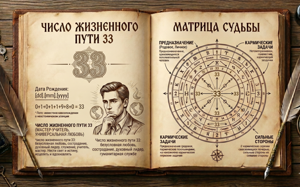 Число жизненного пути 33