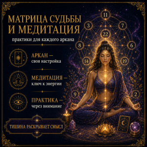 Матрица судьбы и медитация: практики для каждого аркана