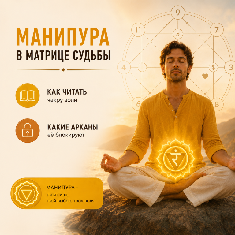 Как раскрыть манипуру: практики по матрице судьбы