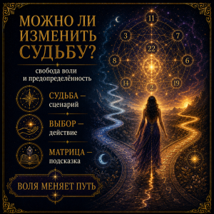 Можно ли изменить судьбу: матрица судьбы о свободе воли и предопределённости