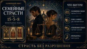 Кармический хвост 15-5-8: программа Семейные страсти в матрице судьбы