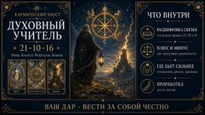 Программа 21-10-16 в матрице судьбы: Духовный учитель