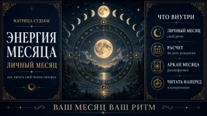 Матрица судьбы и энергия месяца: личный месяц и лунный календарь