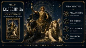 Аркан 7 Колесница в зоне комфорта матрицы судьбы