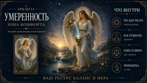 Аркан 14 Умеренность в зоне комфорта матрицы судьбы