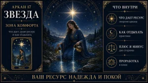 Аркан 17 Звезда в зоне комфорта матрицы судьбы