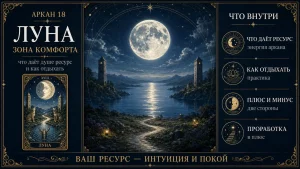 Аркан 18 Луна в зоне комфорта матрицы судьбы