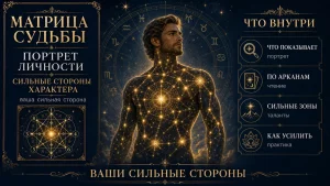 Портрет личности в матрице судьбы: сильные стороны характера