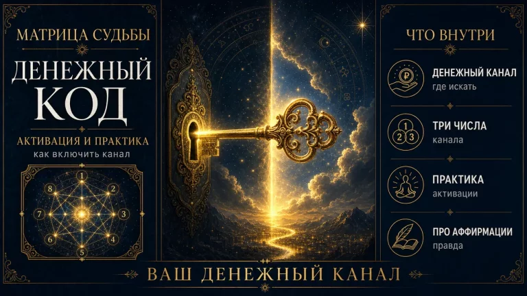 Как активировать денежный код в матрице судьбы: практика
