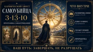 Кармический хвост 3-13-10: программа Самоубийца, арканы 3, 13 и 10