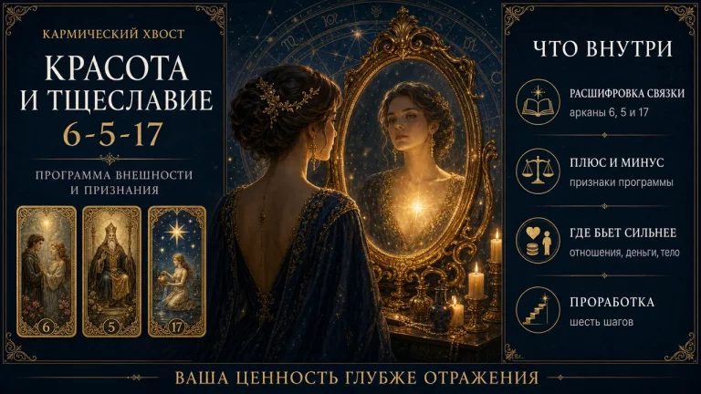 Программа 6-5-17 в матрице судьбы: Красота и тщеславие