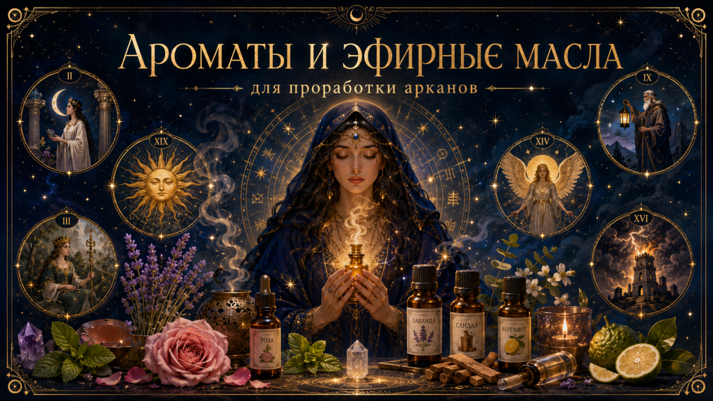 ароматы и масла