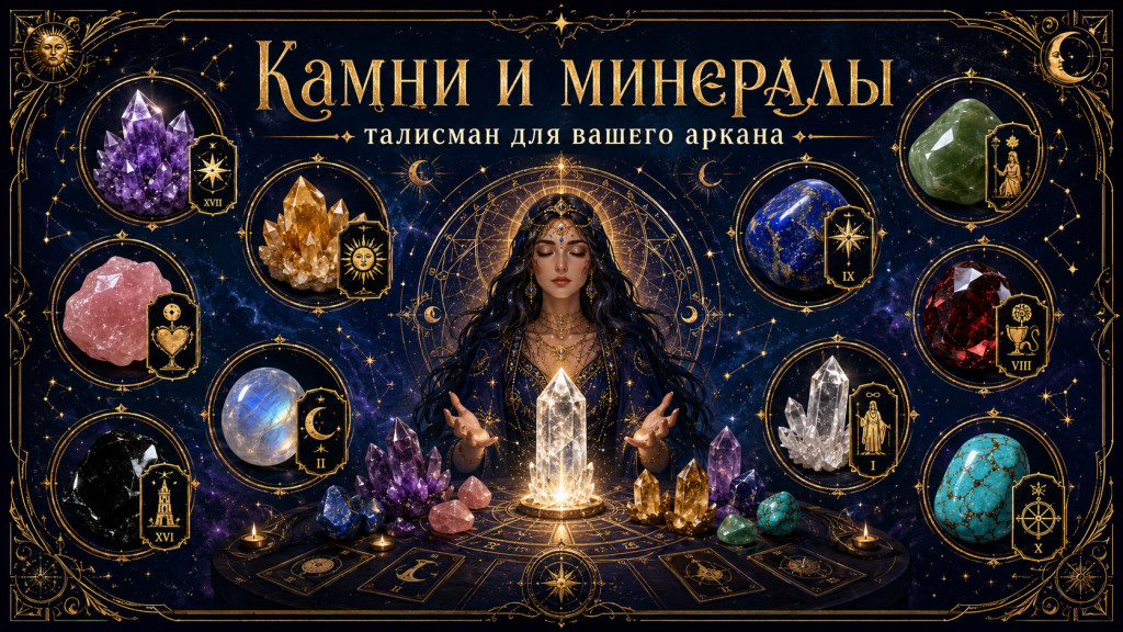 камни и минералы