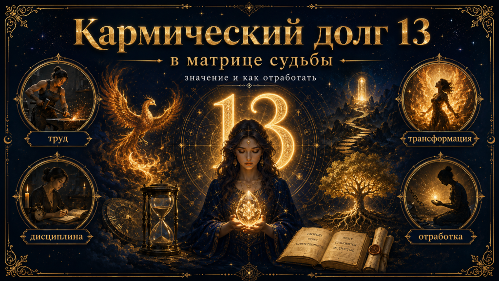 Кармический долг 13