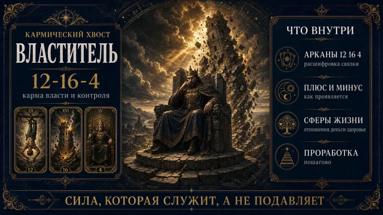 Программа 12-16-4 в матрице судьбы: Властитель