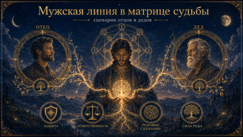 мужская линия