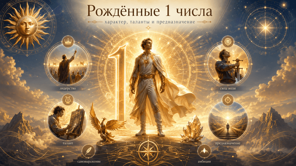 1 число