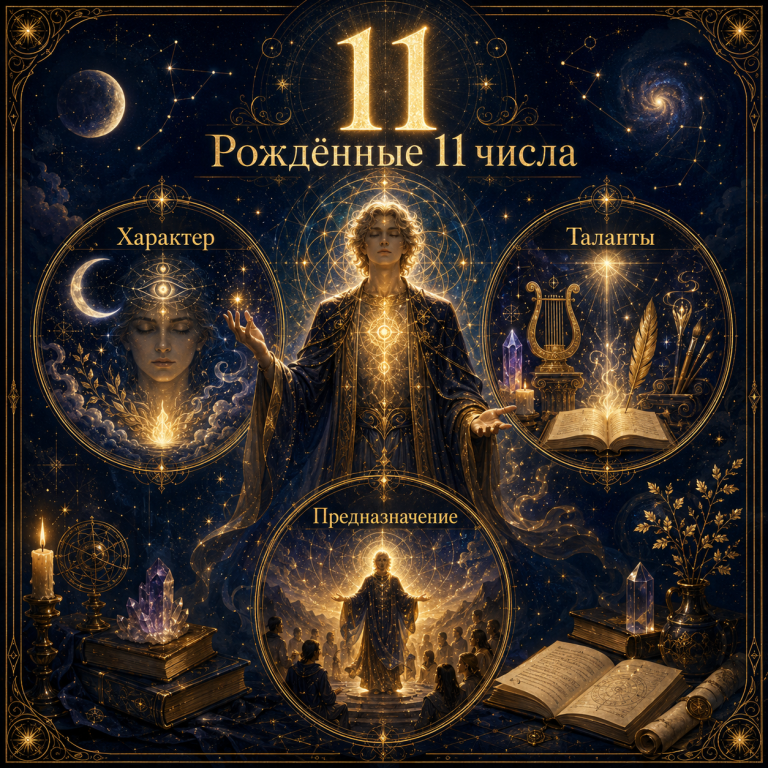 Рождённые 11 числа: характер, таланты и предназначение по матрице судьбы