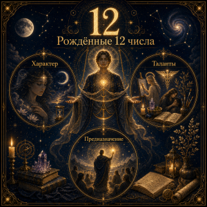 Рождённые 12 числа: характер, таланты и предназначение по матрице судьбы