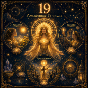 Рождённые 19 числа: характер, таланты и предназначение по матрице судьбы